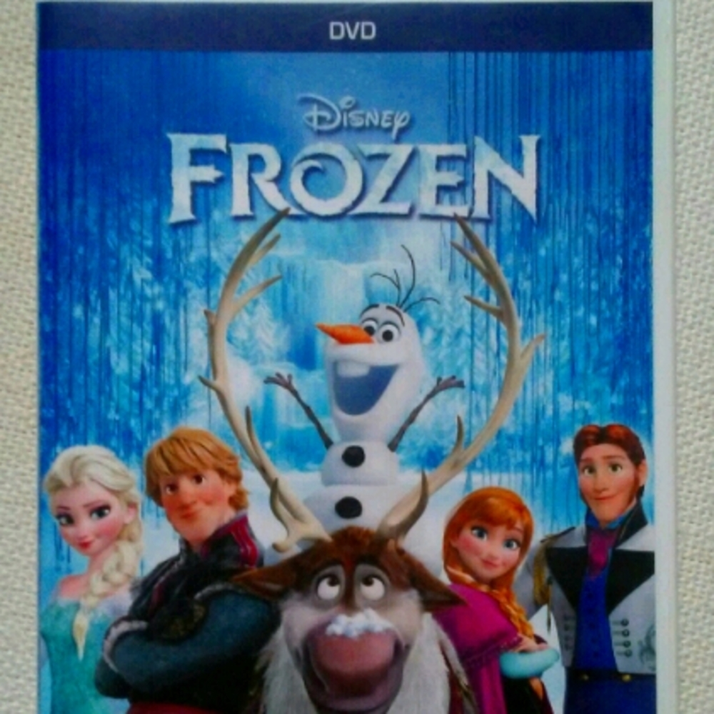 Frozen 1 Movie kids DVD